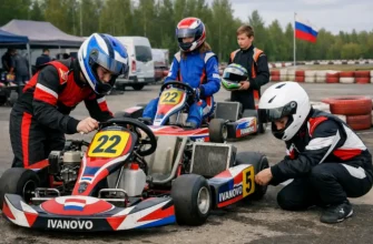 Молодые гонщики Ивановской области на чемпионате России